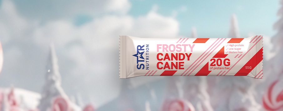 Star Nutrition Proteinbar 
Candy Cane